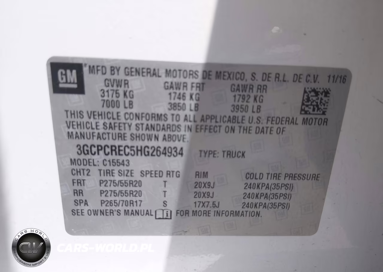2017 Chevrolet Silverado 1500 Lt VIN:3GCPCREC5HG264934 - 9