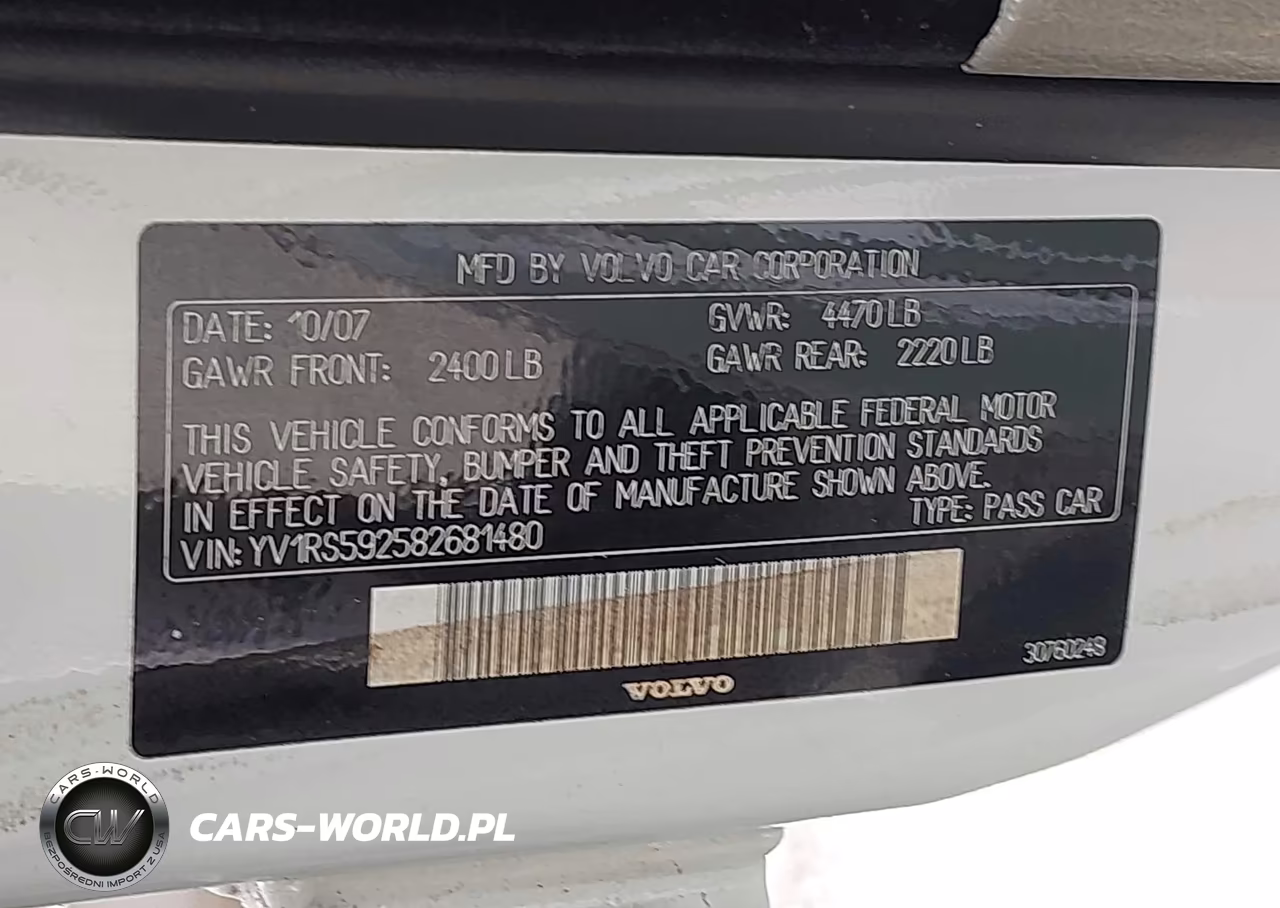 2008 Volvo S60 2.5T VIN:YV1RS592582681480 - 9