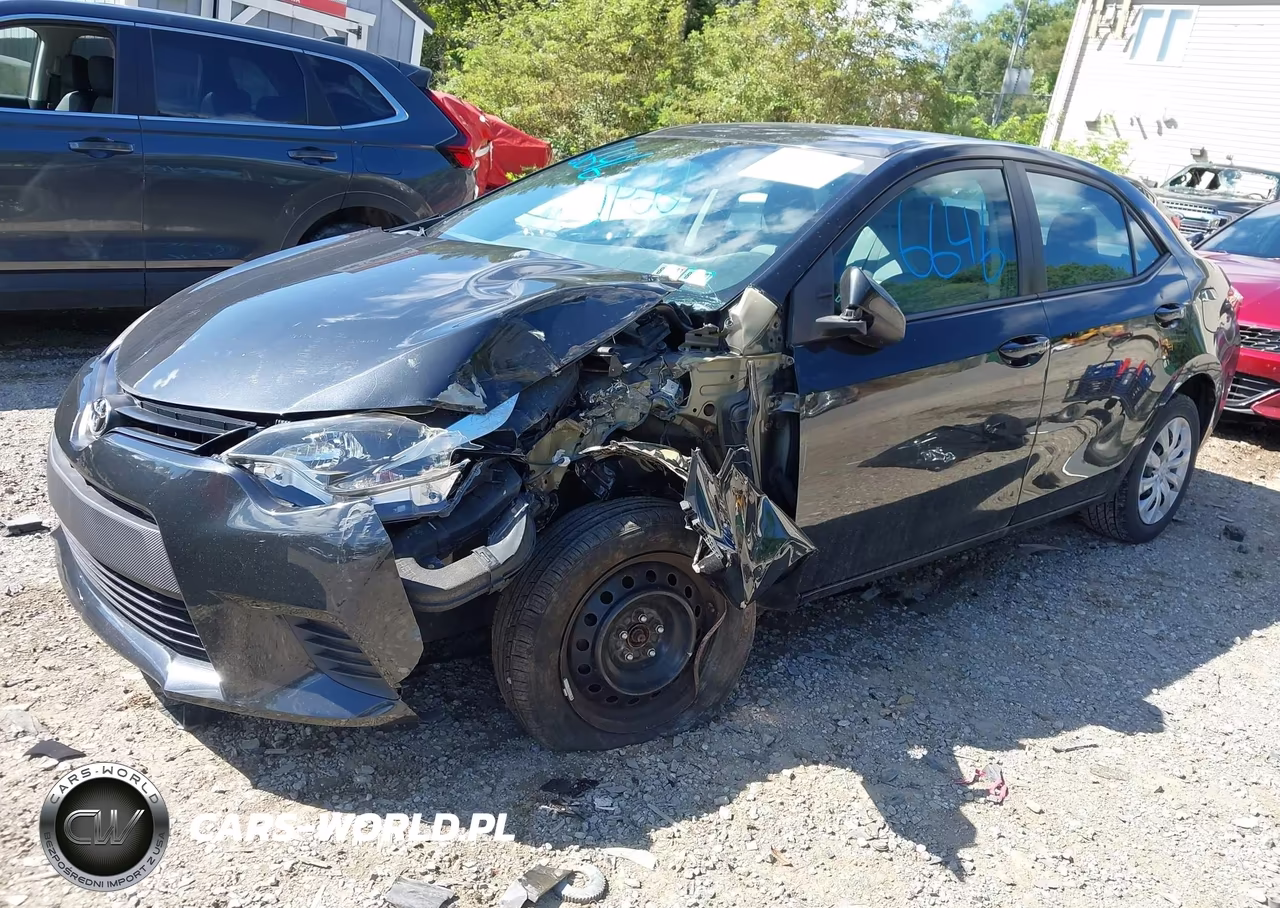 2014 Toyota Corolla Le VIN:5YFBURHE4EP137201 - 2