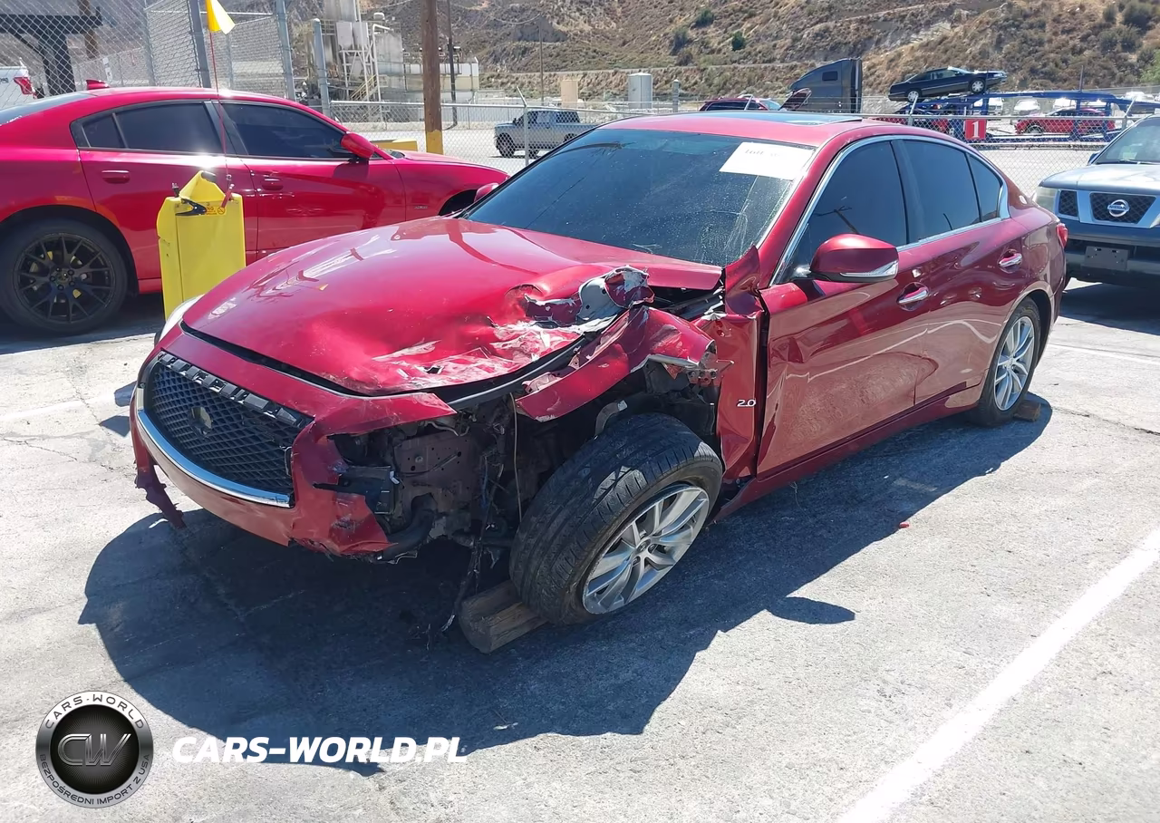 2016 Infiniti Q50 2.0T Base-2.0T Premium VIN:JN1CV7AP3GM202503 - 2