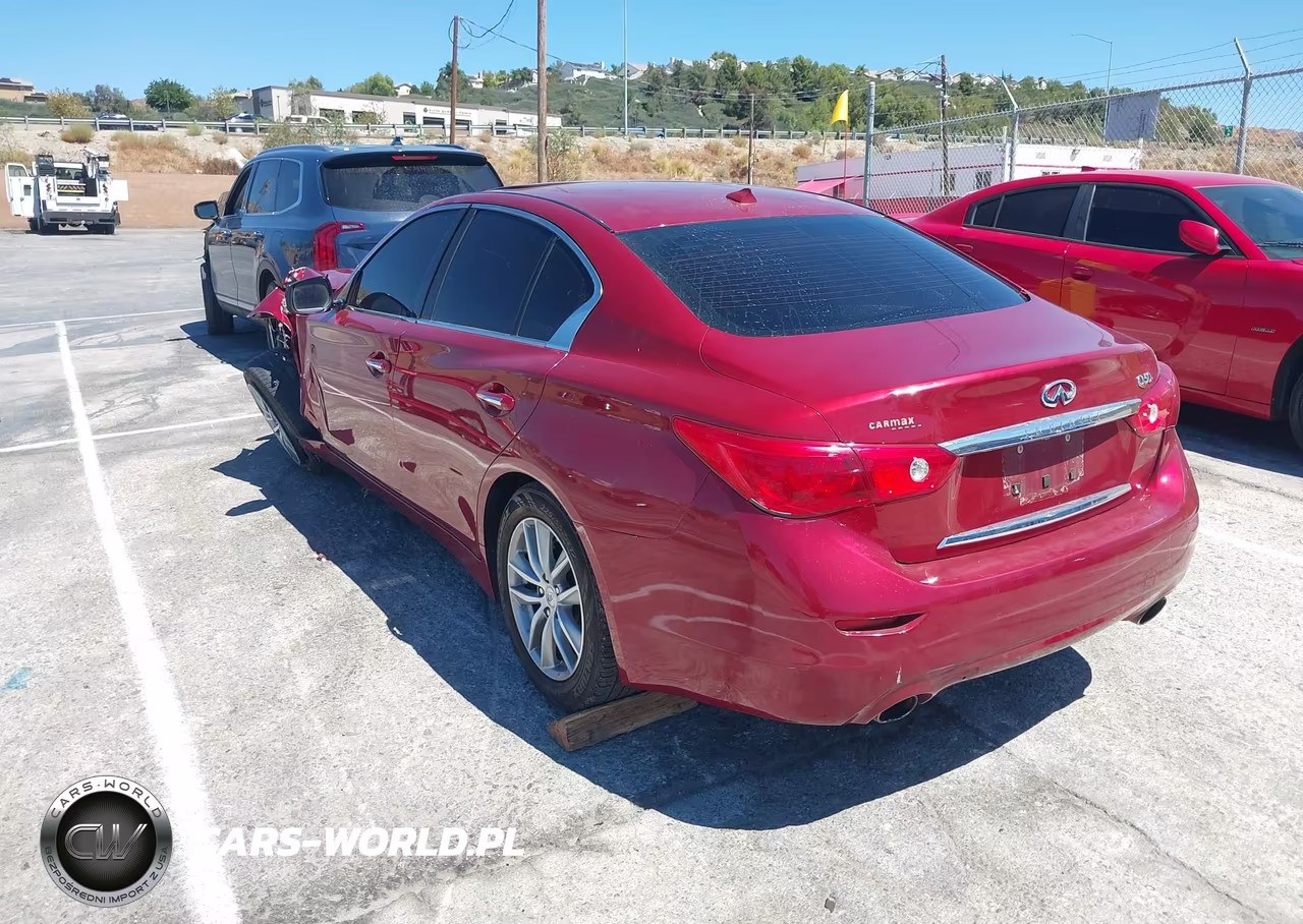 2016 Infiniti Q50 2.0T Base-2.0T Premium VIN:JN1CV7AP3GM202503 - 3