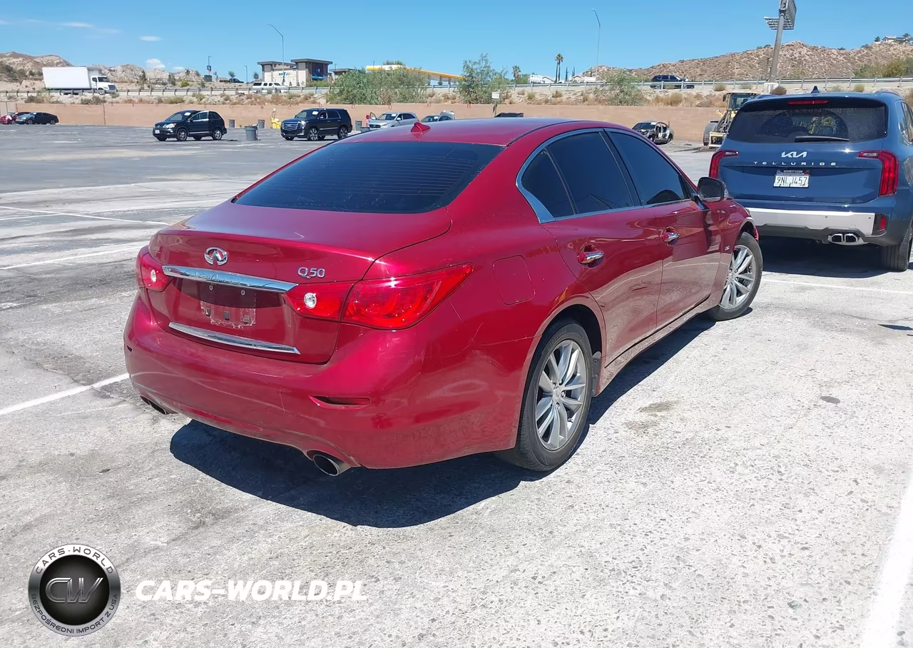 2016 Infiniti Q50 2.0T Base-2.0T Premium VIN:JN1CV7AP3GM202503 - 4