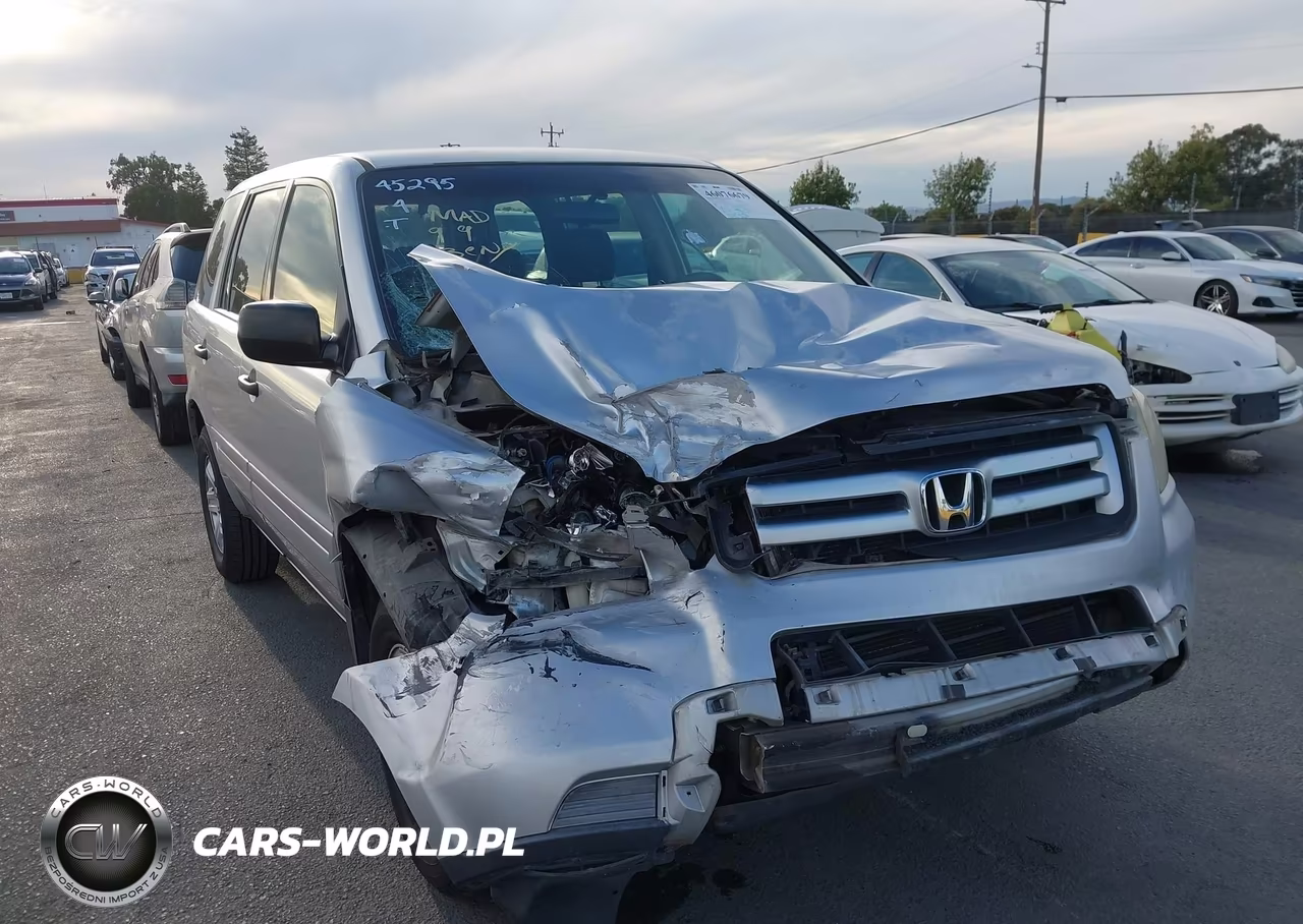 2007 Honda Pilot Lx VIN:5FNYF28157B023909 - 6