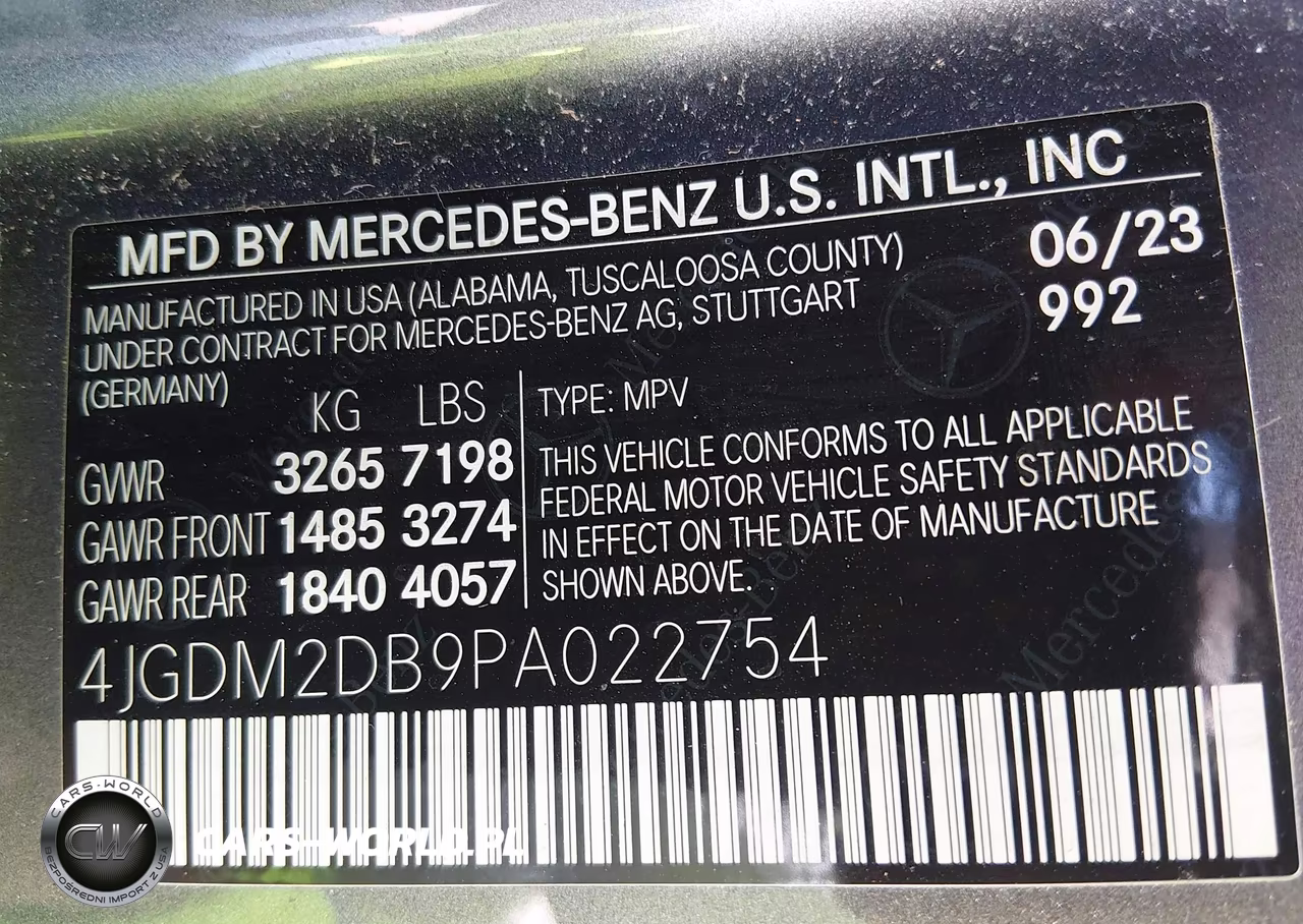 2023 Mercedes-Benz Eqs 450+ Suv VIN:4JGDM2DB9PA022754 - 9