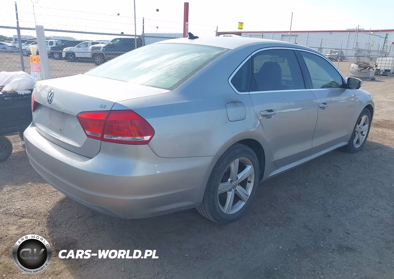 2012 Volkswagen Passat 2.5L Se VIN:1VWBH7A3XCC027886 - 4