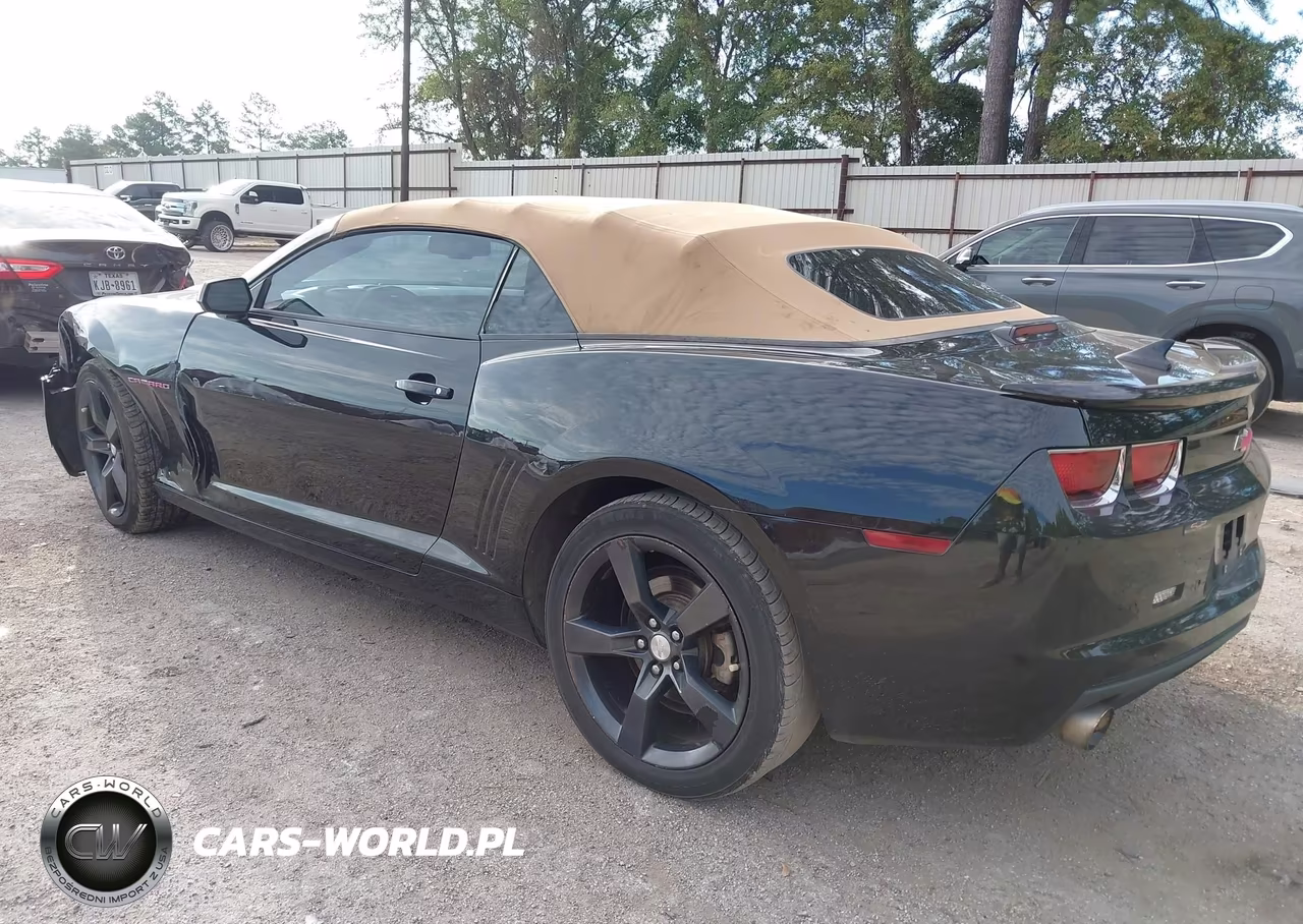 2012 Chevrolet Camaro 1Lt VIN:2G1FB3D38C9162004 - 3