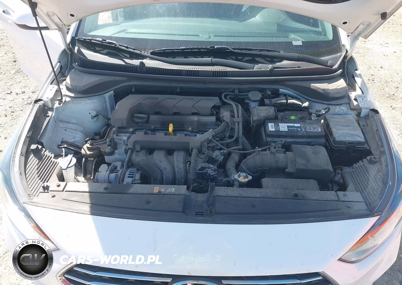 2021 Hyundai Accent Se VIN:3KPC24A65ME150751 - 10