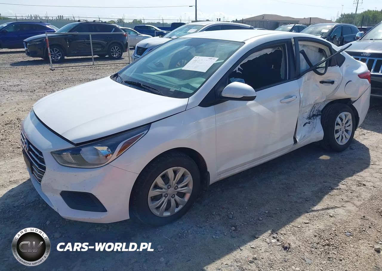 2021 Hyundai Accent Se VIN:3KPC24A65ME150751 - 2