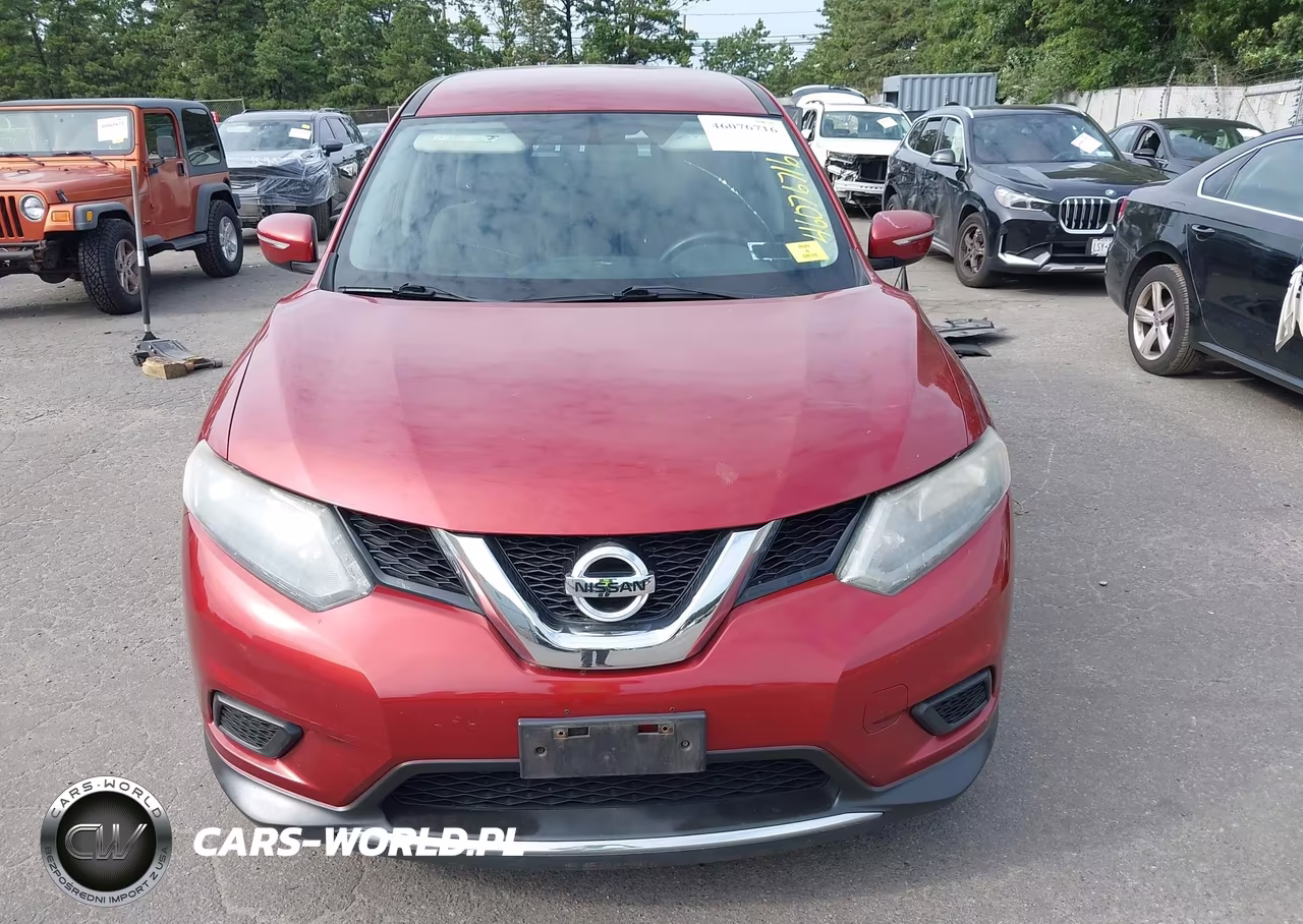 2015 Nissan Rogue S VIN:KNMAT2MTXFP564993 - 12
