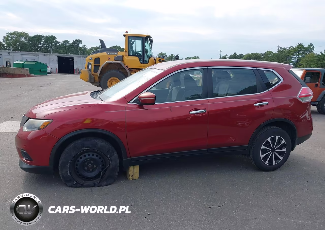 2015 Nissan Rogue S VIN:KNMAT2MTXFP564993 - 14