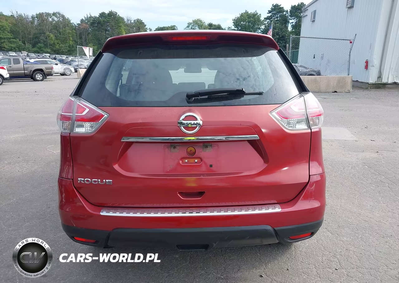 2015 Nissan Rogue S VIN:KNMAT2MTXFP564993 - 16
