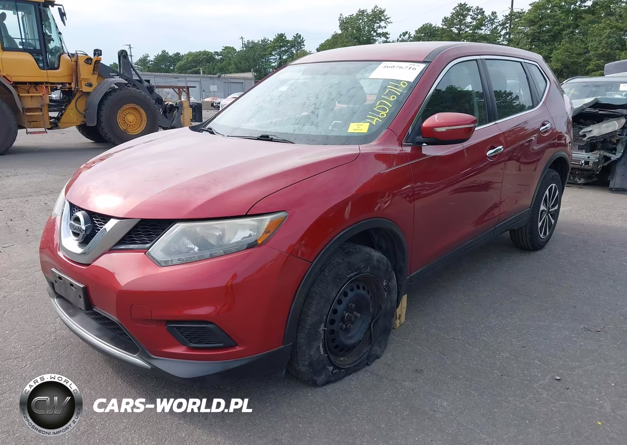 2015 Nissan Rogue S VIN:KNMAT2MTXFP564993 - 2