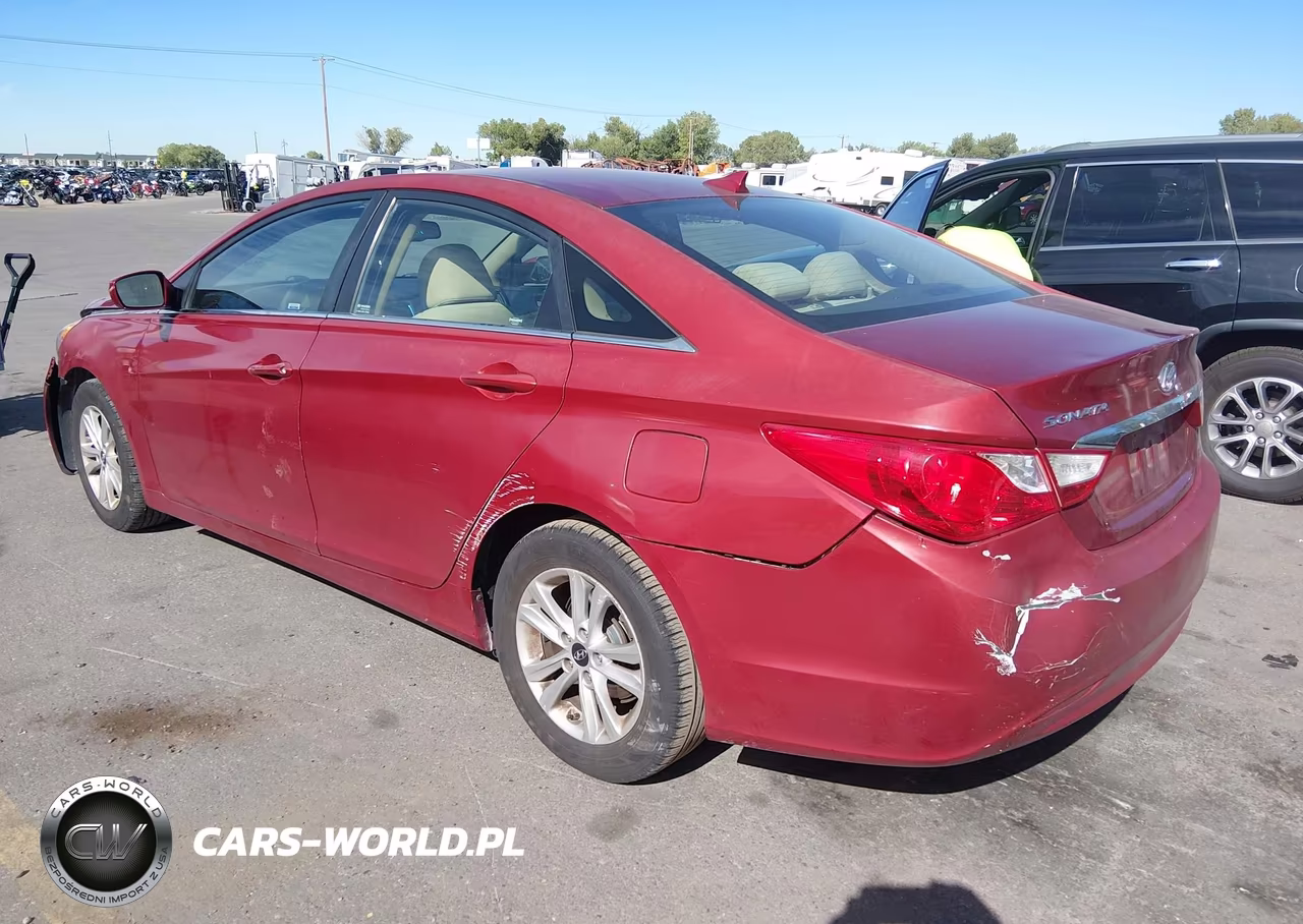 2013 Hyundai Sonata Gls VIN:5NPEB4ACXDH710788 - 3