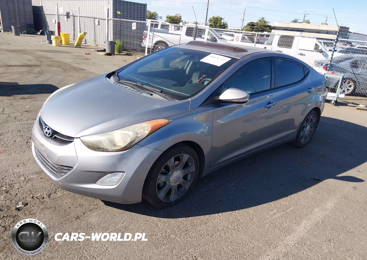 2013 Hyundai Elantra Limited VIN:KMHDH4AE2DU664970 - 2