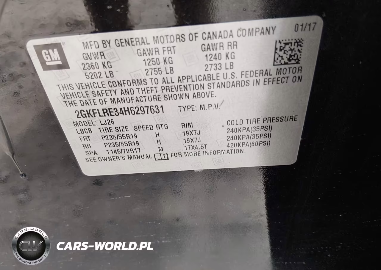 2017 GMC Terrain Denali VIN:2GKFLRE34H6297631 - 9