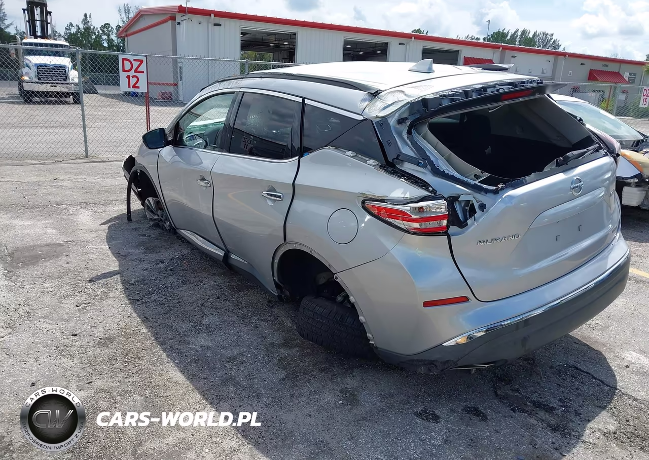 2018 Nissan Murano Sv VIN:5N1AZ2MG5JN124441 - 3
