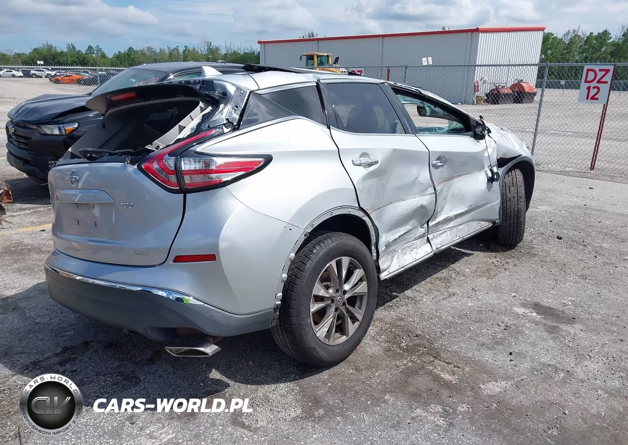2018 Nissan Murano Sv VIN:5N1AZ2MG5JN124441 - 4