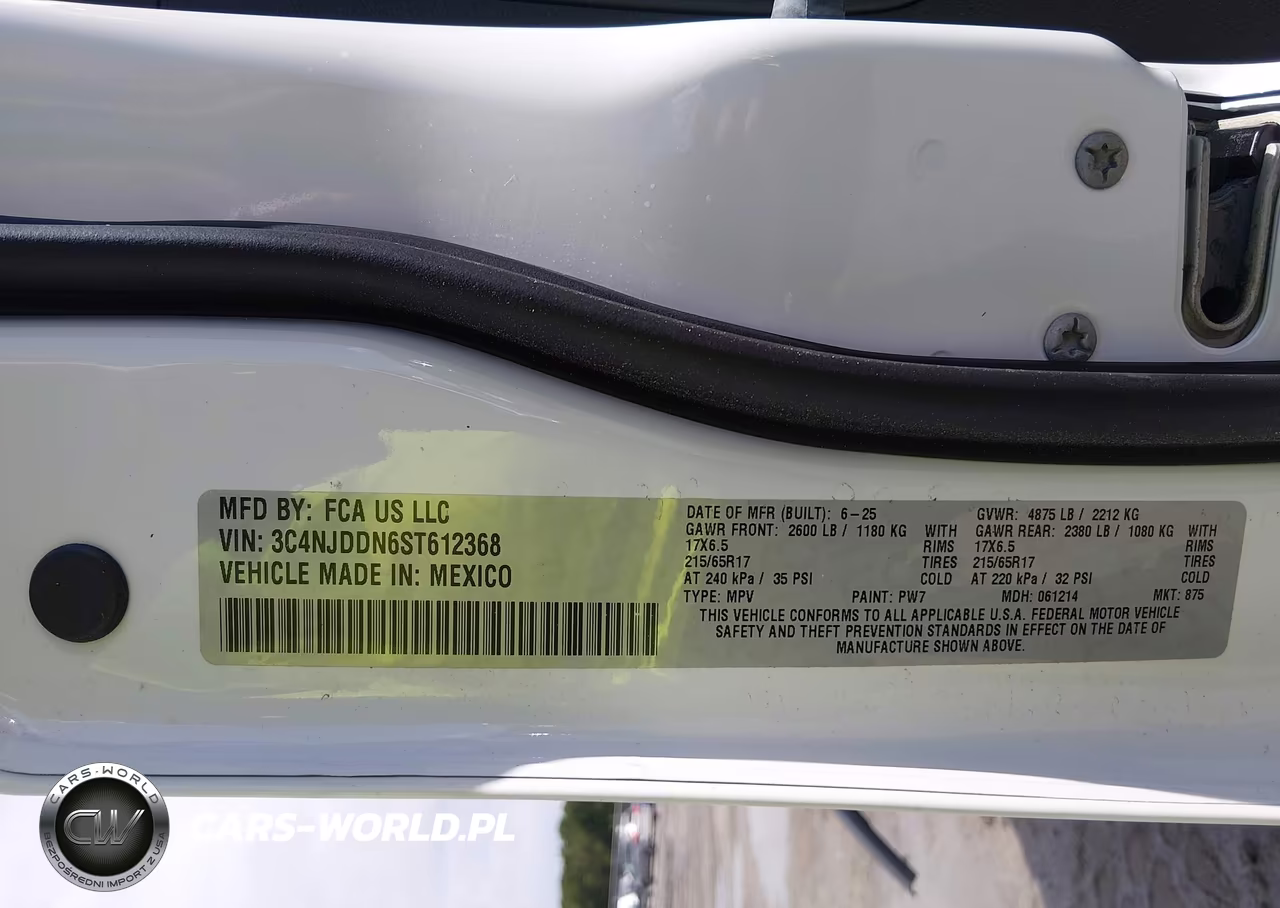 2025 Jeep Compass Trailhawk 4X4 VIN:3C4NJDDN6ST612368 - 9