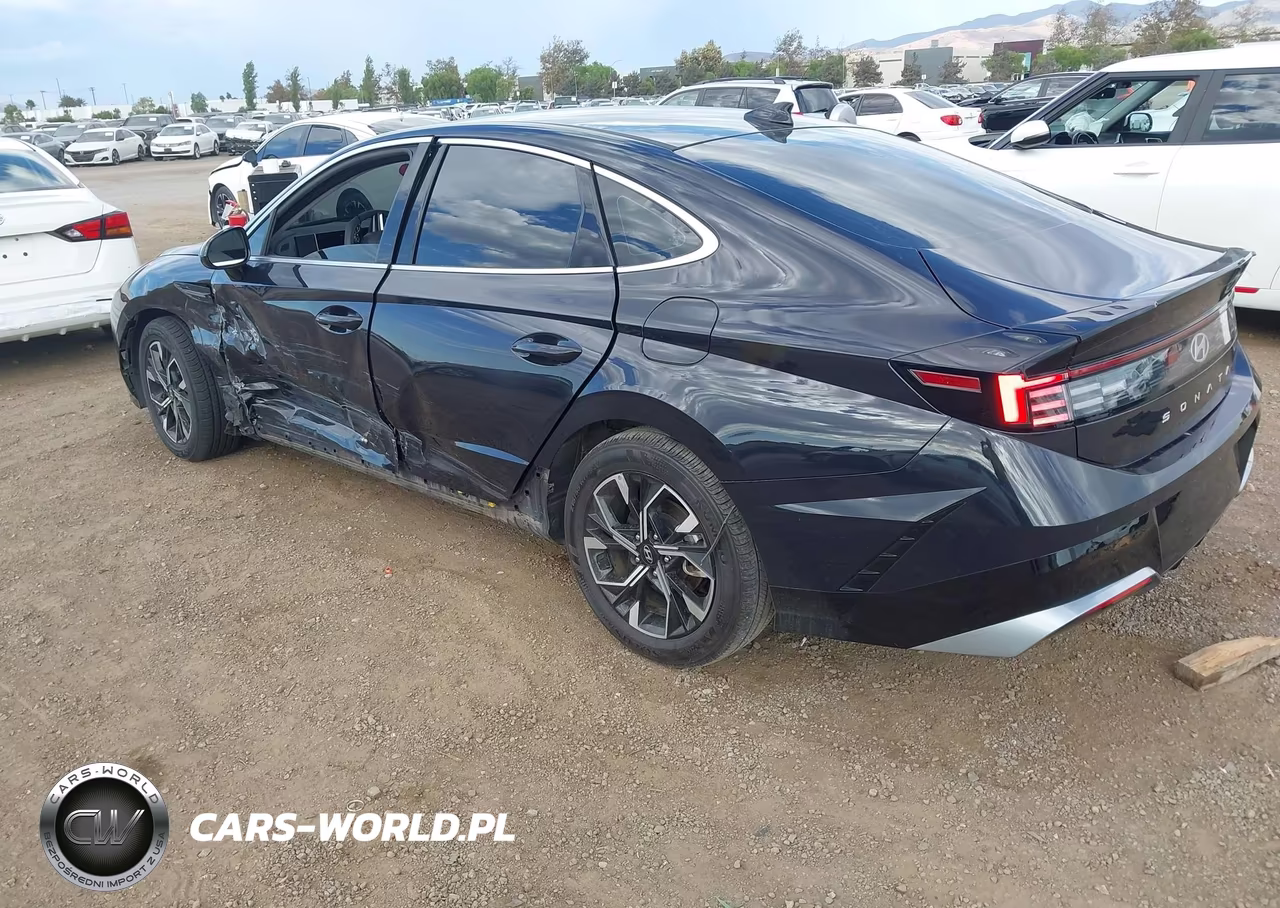 2025 Hyundai Sonata Sel VIN:KMHL64JA8SA454449 - 3