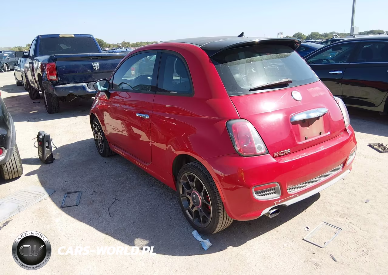 2013 Fiat 500 Sport Cattiva VIN:3C3CFFBR3DT749544 - 3