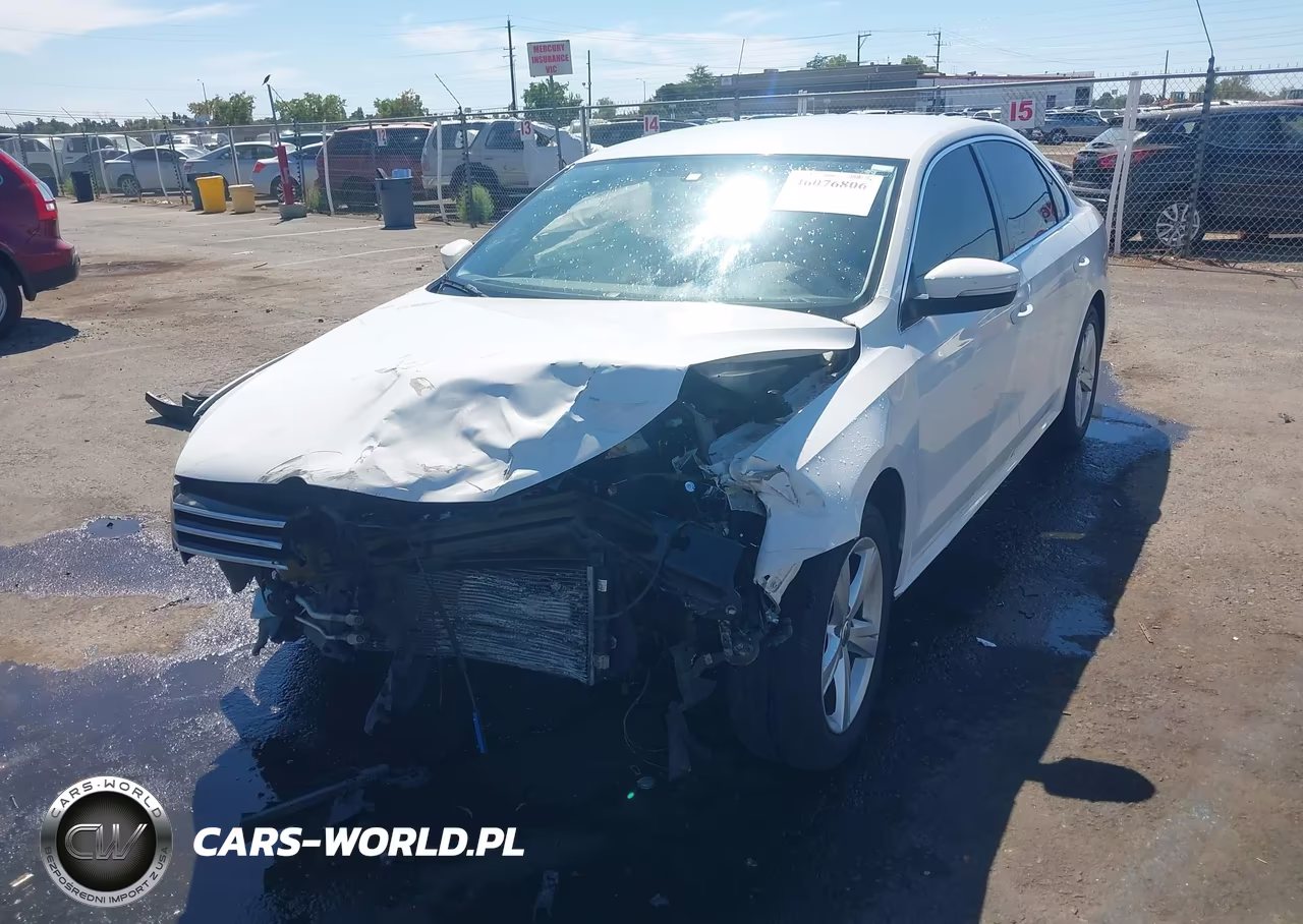 2015 Volkswagen Passat 1.8T Se VIN:1VWBT7A37FC006433 - 2