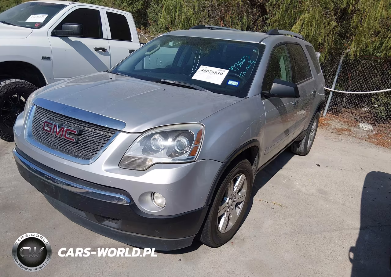 2011 GMC Acadia Sl VIN:1GKKRNED8BJ193863 - 2