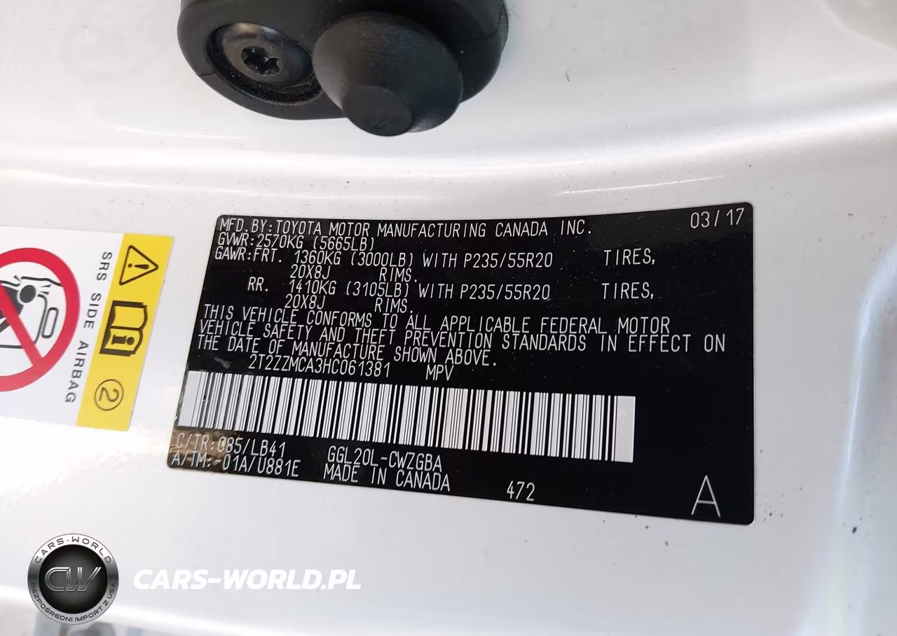 2017 Lexus Rx 350 VIN:2T2ZZMCA3HC061381 - 9