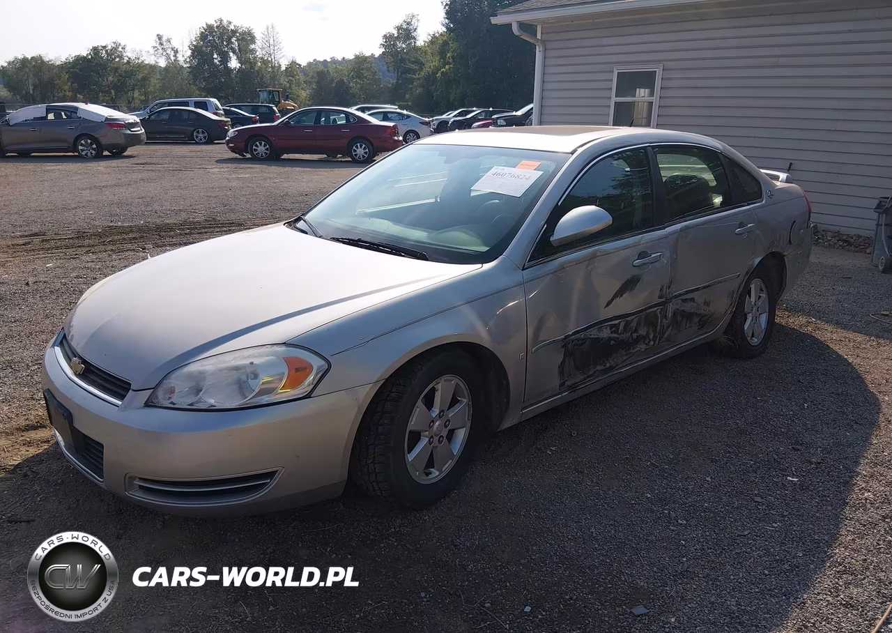 2008 Chevrolet Impala Lt VIN:2G1WT58K889253968 - 2