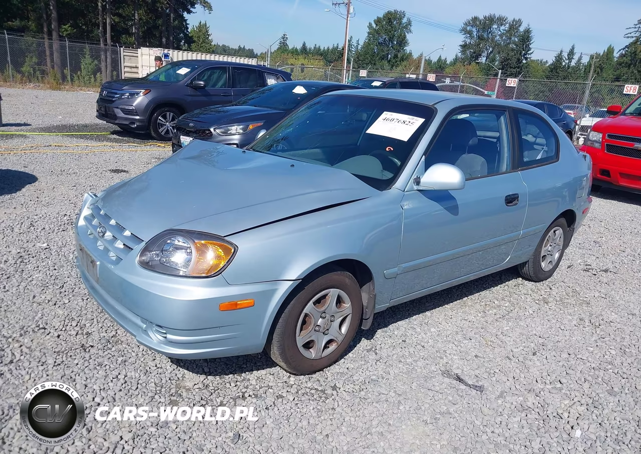 2005 Hyundai Accent Gls-Gt VIN:KMHCG35C85U333121 - 2