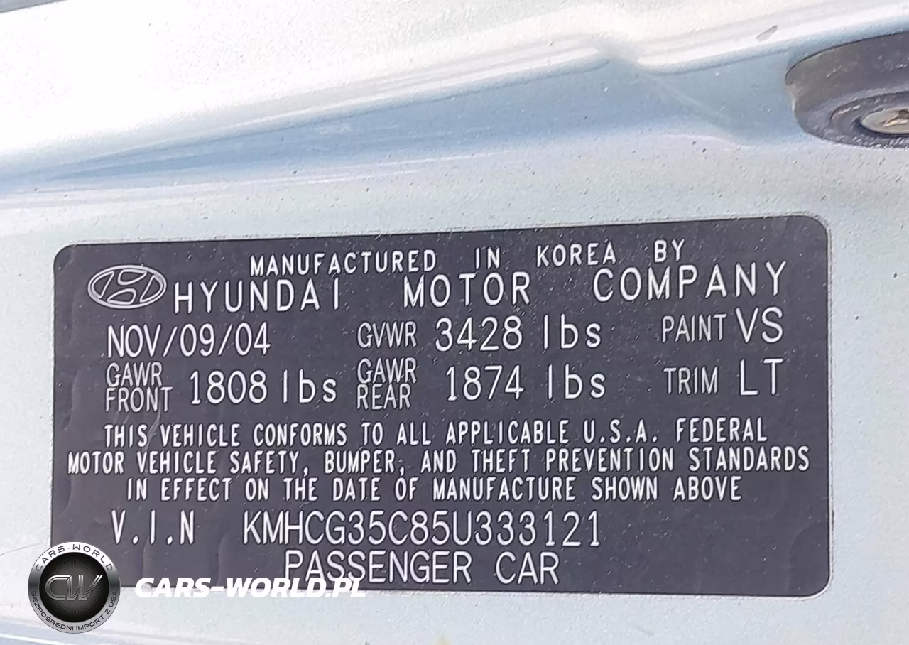2005 Hyundai Accent Gls-Gt VIN:KMHCG35C85U333121 - 9