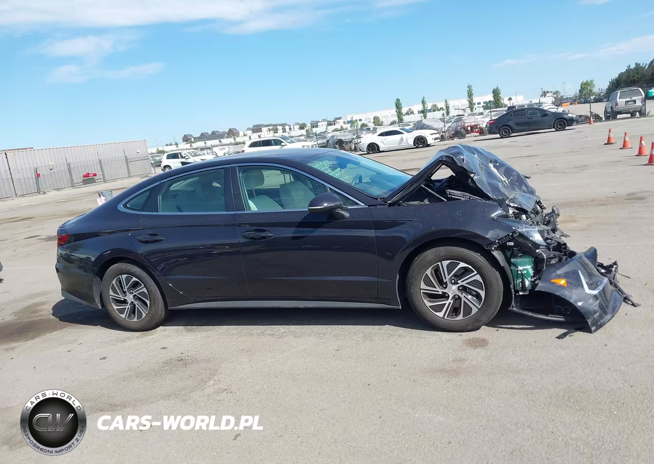 2023 Hyundai Sonata Hybrid Blue VIN:KMHL24JJ5PA081924 - 16
