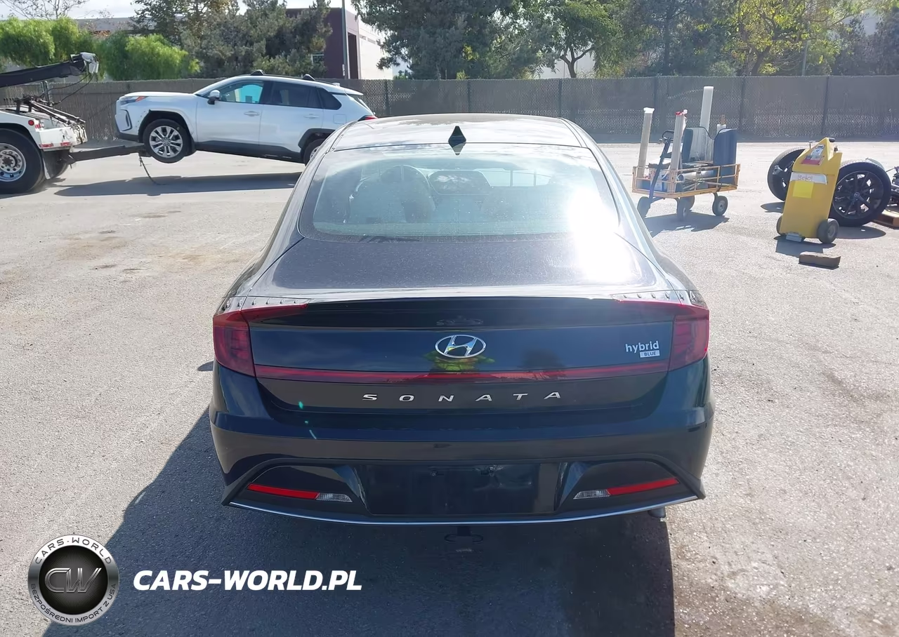 2023 Hyundai Sonata Hybrid Blue VIN:KMHL24JJ5PA081924 - 19