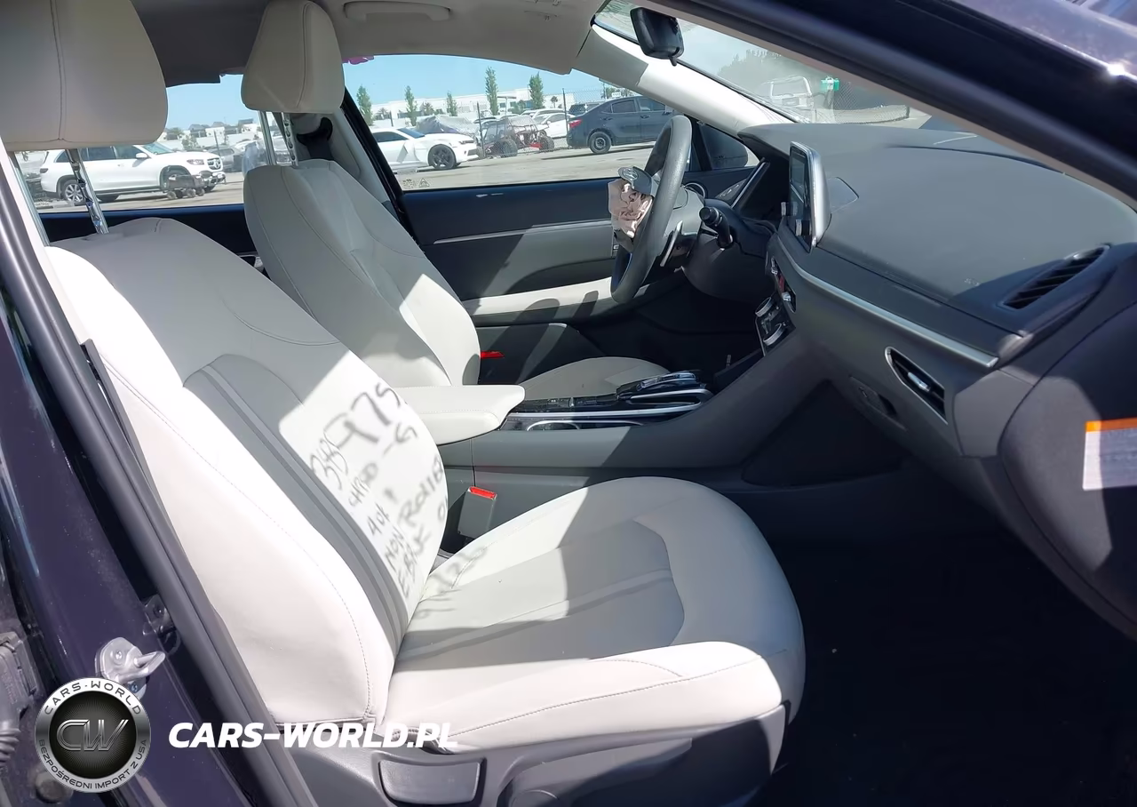 2023 Hyundai Sonata Hybrid Blue VIN:KMHL24JJ5PA081924 - 5