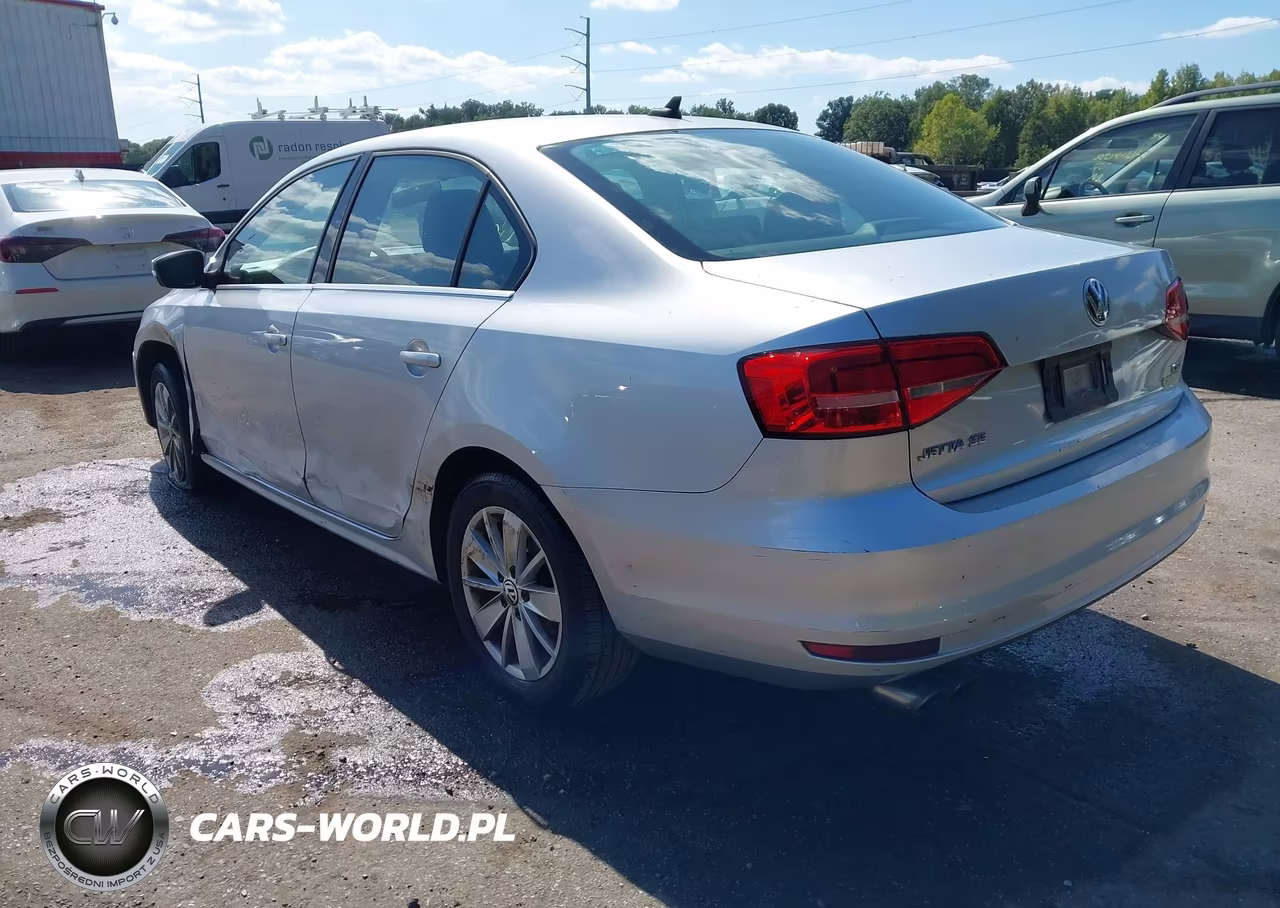 2015 Volkswagen Jetta 1.8T Se VIN:3VWD17AJ9FM283533 - 3