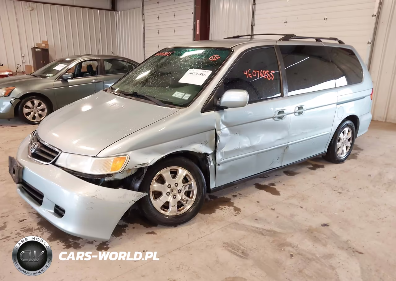 2003 Honda Odyssey Ex VIN:2HKRL18673H502167 - 2