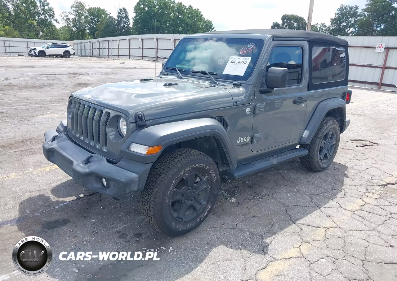 2019 Jeep Wrangler Sport S 4X4 VIN:1C4GJXAG6KW585795 - 2