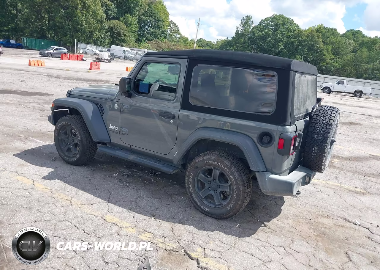 2019 Jeep Wrangler Sport S 4X4 VIN:1C4GJXAG6KW585795 - 3