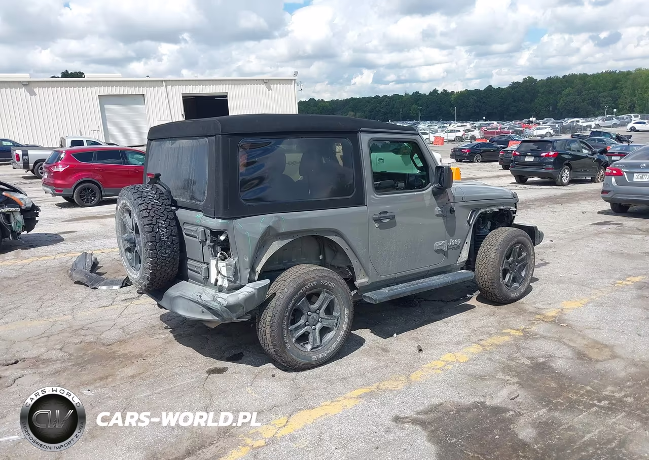 2019 Jeep Wrangler Sport S 4X4 VIN:1C4GJXAG6KW585795 - 4