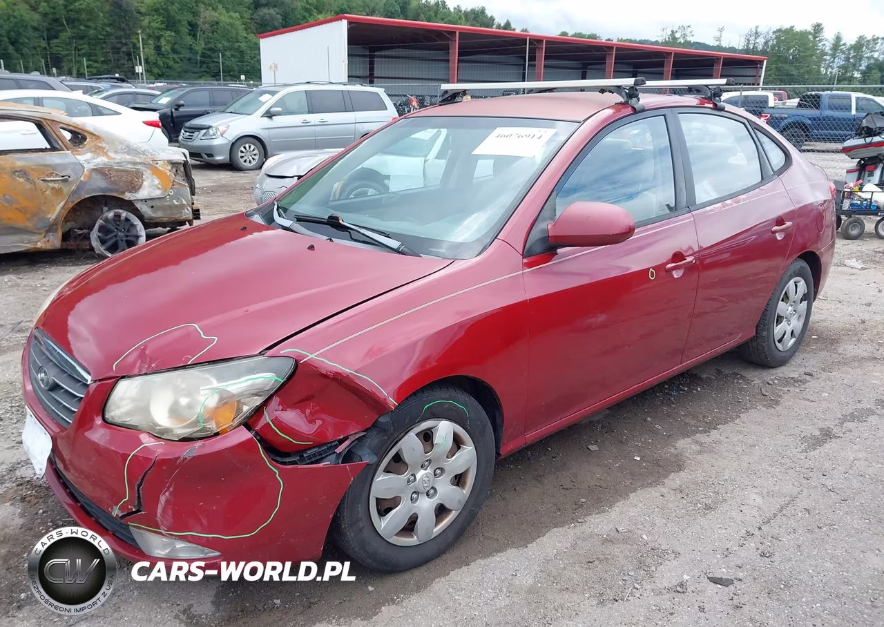 2008 Hyundai Elantra Gls-Se VIN:KMHDU46D28U516030 - 2