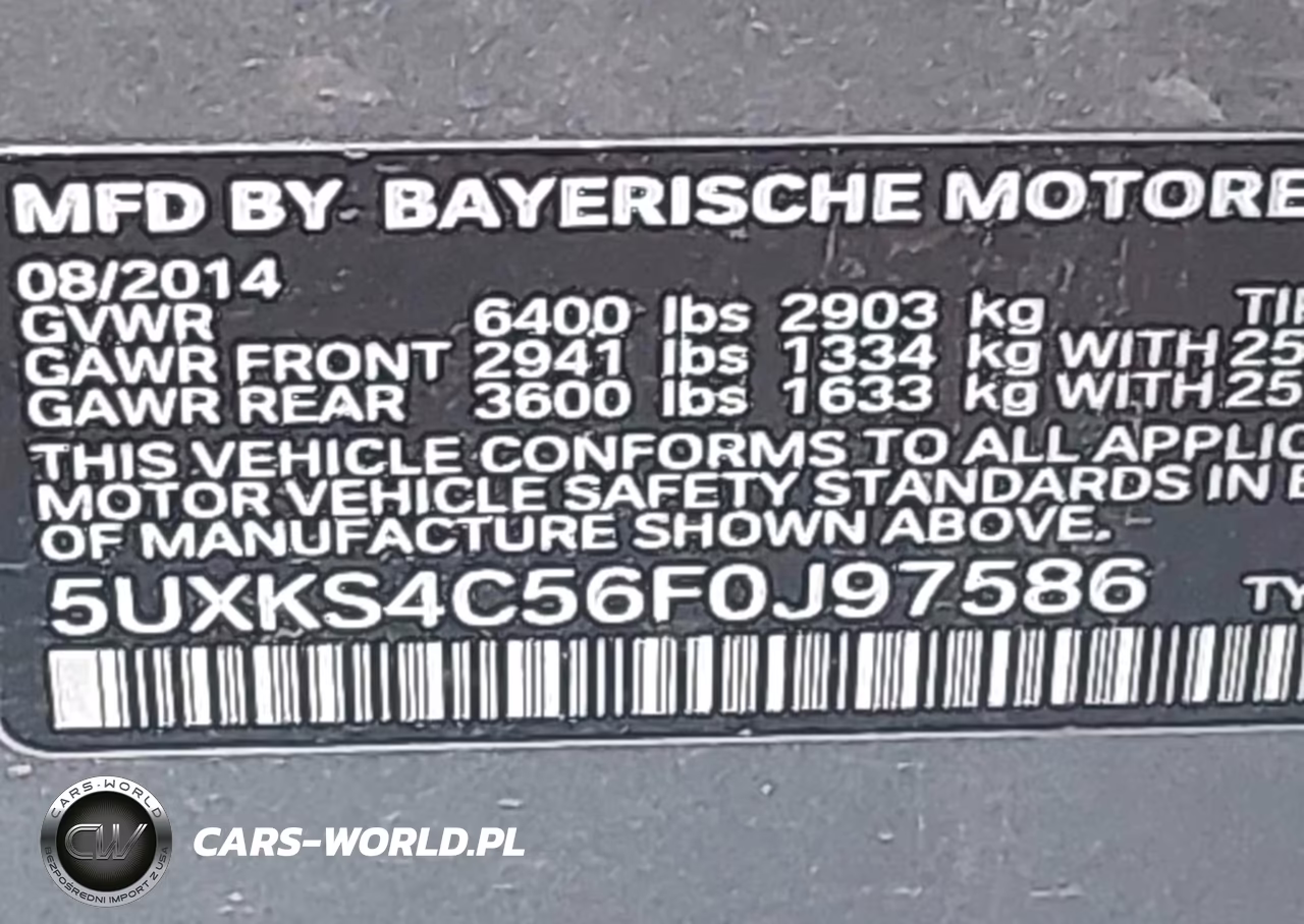 2015 BMW X5 xDrive35D VIN:5UXKS4C56F0J97586 - 9