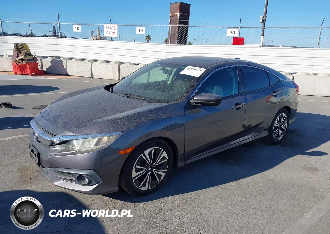 2017 Honda Civic Ex-T VIN:2HGFC1F33HH652502 - 2