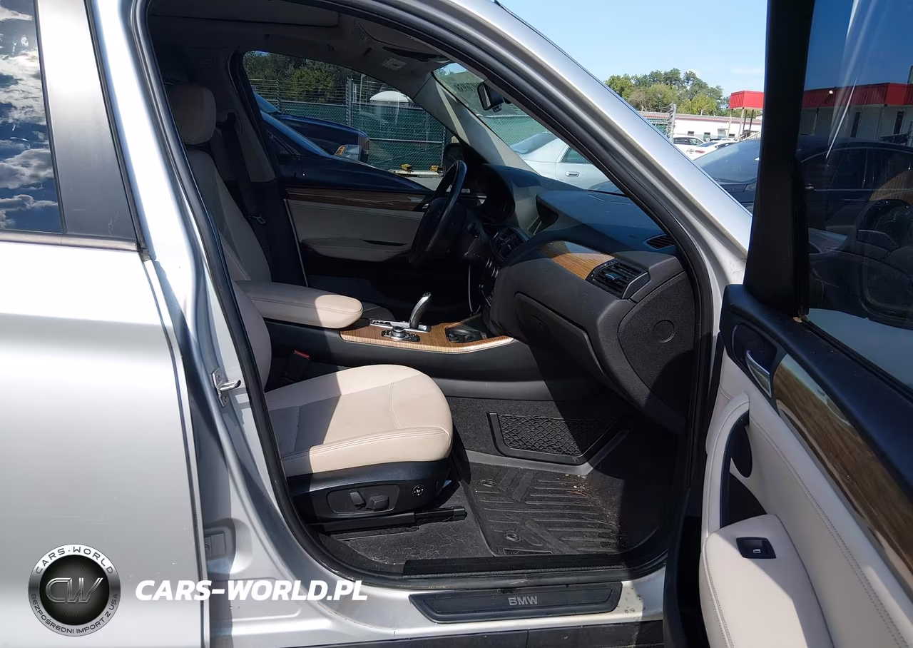 2013 BMW X3 xDrive28I VIN:5UXWX9C55D0A21323 - 5
