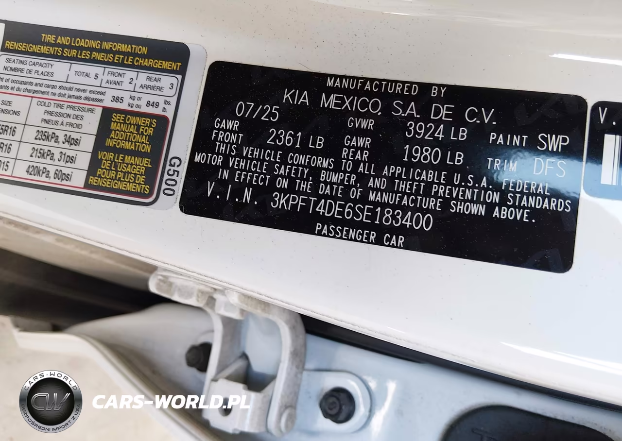 2025 Kia K4 Lxs VIN:3KPFT4DE6SE183400 - 9
