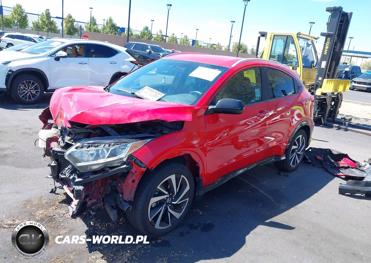 2019 Honda Hr-V Sport VIN:3CZRU5H1XKG714040 - 2