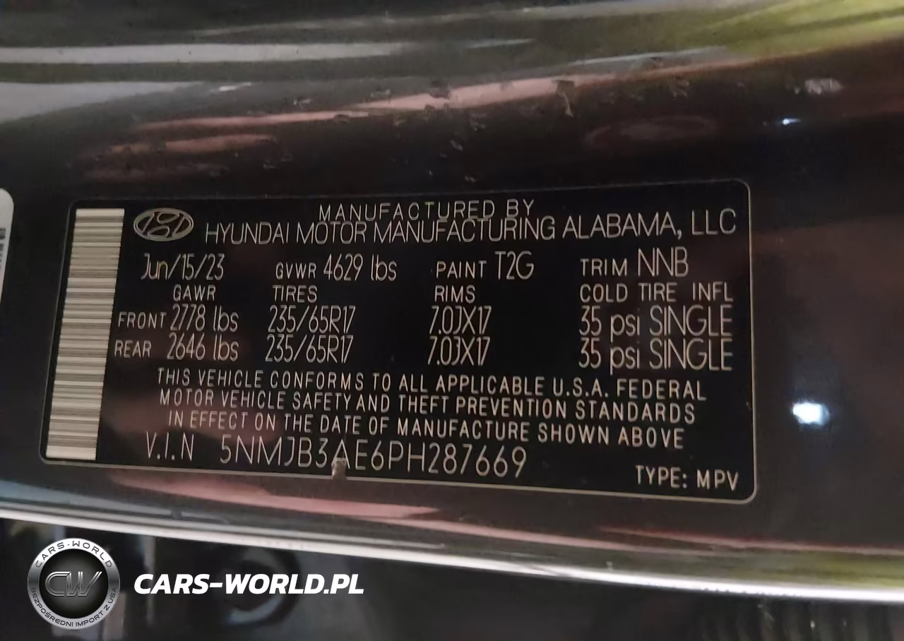 2023 Hyundai Tucson Sel VIN:5NMJB3AE6PH287669 - 9
