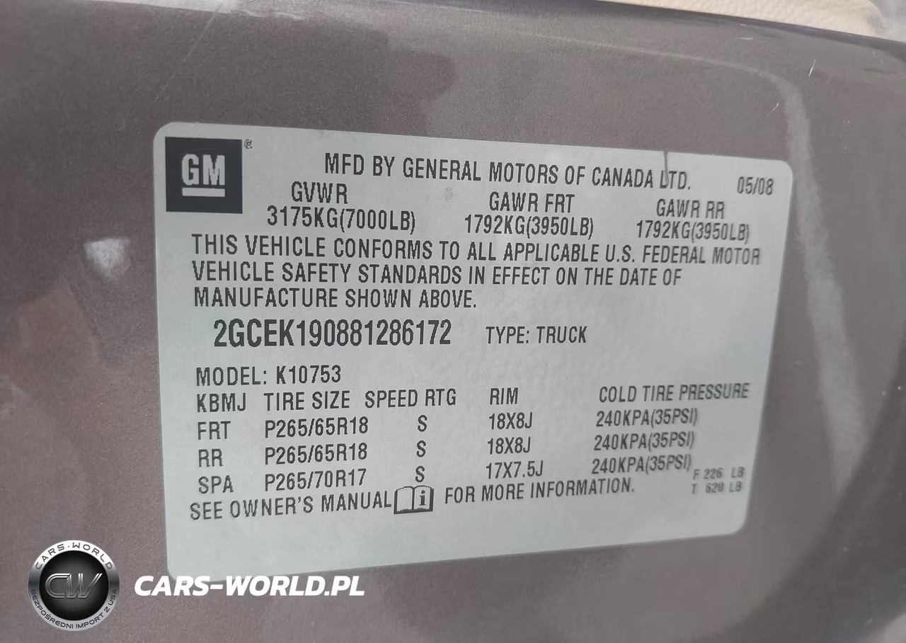 2008 Chevrolet Silverado 1500 Lt1 VIN:2GCEK190881286172 - 9