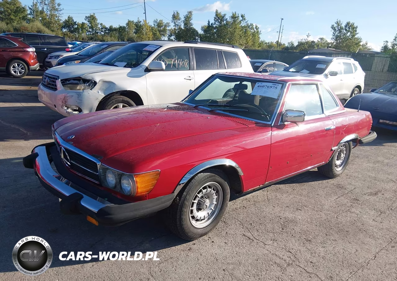 1978 Mercedes-Benz Sl 450 VIN:00010704412047889 - 2