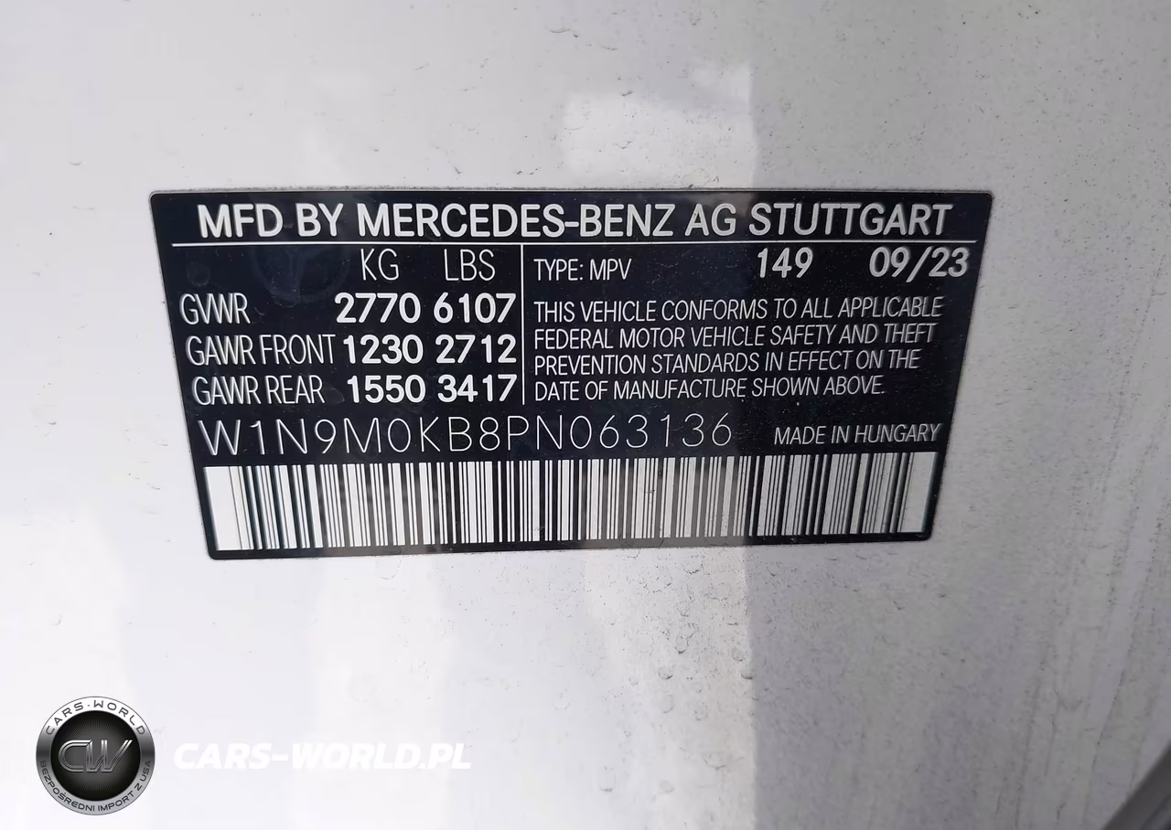 2023 Mercedes-Benz Eqb 300 Suv 4Matic VIN:W1N9M0KB8PN063136 - 9
