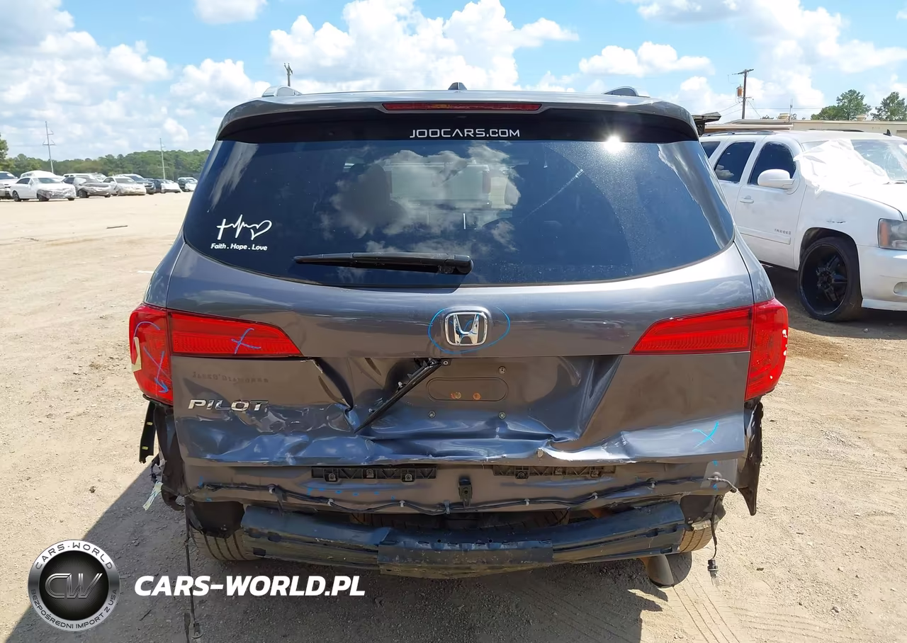 2017 Honda Pilot Ex-L VIN:5FNYF5H51HB031320 - 17