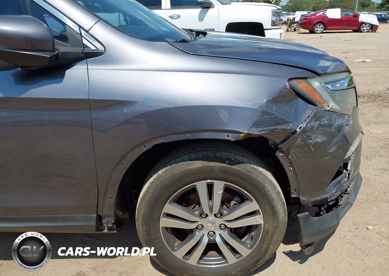2017 Honda Pilot Ex-L VIN:5FNYF5H51HB031320 - 18